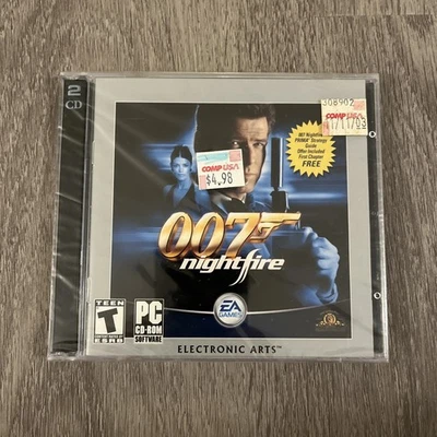 007: Nightfire Jewel Case (PC, 2003) [2 DISCOS] ¡NUEVO Y PRECINTADO! Foto 1 de 3