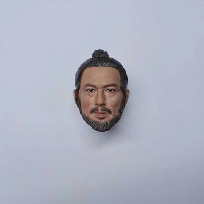 Figura masculina de 12"" para cuerpo juguetes corporales 1/6 cabeza esculpida samurai Miyamoto Toshirô Mifune Fit Foto 1 de 3