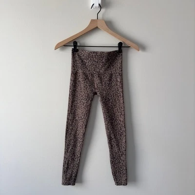 Spanx Animal Print Athletic Leggings Stretch Spandex Cheetah Leopard Seamless XS - Image 1 of 4