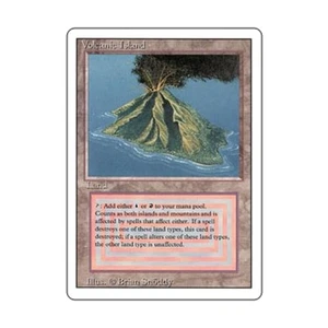 WOTC MtG 3rd Ed Volcanic Island (R) Fair - Picture 1 of 1