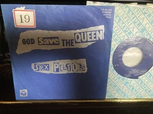 Sample 7 Inch Sex Pistols God Save The Queen - Imagen 1 de 2