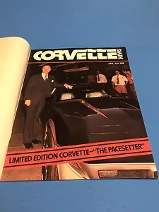 CORVETTE NEWS JUN/JUL 1978 PACESETTER LIMITED EDITION JUNE JULY HOT ROD MAGAZINE - Picture 1 of 5