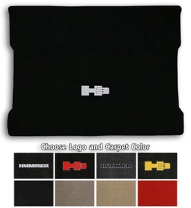 Lloyd Velourtex Carpet Cargo Floor Mat for 06-10 Hummer H3 - Choose Color & Logo - Picture 1 of 9