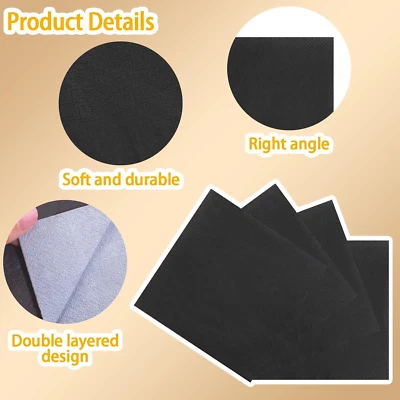 2-слойные черные одноразовые коктейльные салфетки 10 X 10 для свадьбы дня рождения 100 штук - Изображение 1 из 4