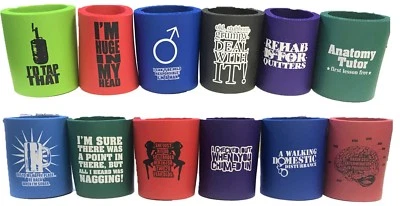 Nueva lata de refresco divertida única, lata de cerveza bebida, botella, refrigerador aislante, 3ct Foto 1 de 2