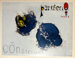 Max Ernst Offset Lithograph 1969 "Parthénogenèse D'une Constellation" Plate Sign