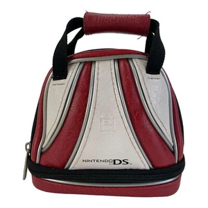 Brunswick Bowling Weiß Rot Nintendo DS Reißverschluss Y2K Tragetasche Tasche Animation Gebraucht - Bild 1 von 15