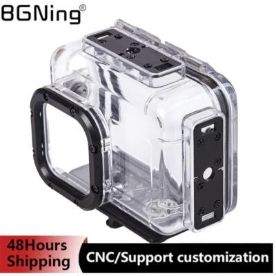 For GoPro Hero13 12 11 10 Action Camera 60M Waterproof Diving Case Housing Mount - Image 1 of 4