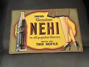 Nehi Soda Pop Drink Vintage Style Steel Metal Sign 10 X 15 Ande Rooney - Picture 1 of 1