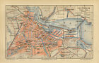 Antique Map-A Street View Of Amsterdam-Vondelpark-Meyers-1895