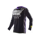 Fasthouse Youth Grindhouse Rufio Long Sleeve Jersey 2021 Black/Purple Ym