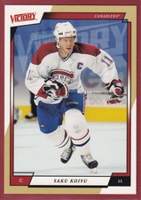2006-07 Upper Deck Victory Jumbos #SK Saku Koivu - Montreal Canadiens