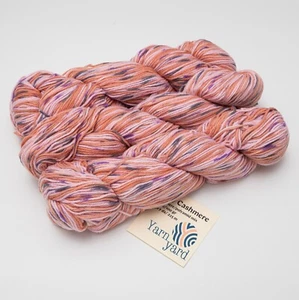 Cashmere Yarn Blend, Turquoise Blue Hand Dyed Cashmere for Crochet and Knitting - Picture 1 of 121