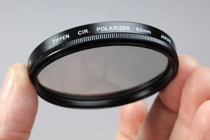 TIFFEN 62MM POLARIZER FILTER CLEAR GLASS - Picture 1 of 2