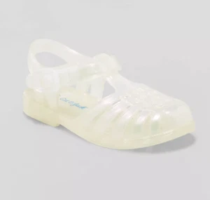 NEW Cat & Jack Toddler Girls' Sunny Jelly Sandals Size 11 - Picture 1 of 1
