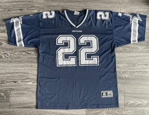 Vintage Dallas Cowboys Starter Jersey Emmitt Smith #22 NFL Football Mens 52 / XL - Picture 1 of 7