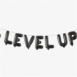 "Game On! 16" Multicolor Gamer Level Up Party Kit - Decorations, Balloons, Suppl - Picture 1 of 5