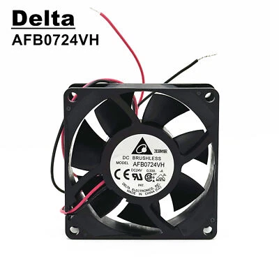 Delta AFB0724VH 7025 24V 0.33A 7CM Inverter Double Ball Cooling Fan - Image 1 of 4