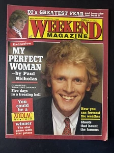 WEEKEND MAGAZINE - PAUL NICHOLAS , PRINCESS DIANA 1986 - Picture 1 of 1