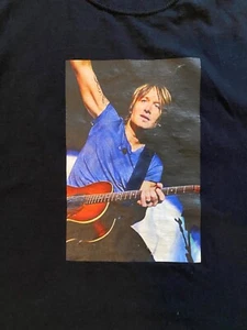 Keith Urban Live T Shirt Size Sz 44 Black - Afbeelding 1 van 8