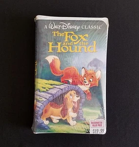 Disney's Classic The Fox and the Hound Sealed VHS Tape Never Opened - Picture 1 of 1