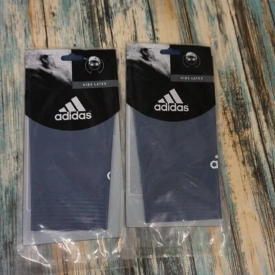 ¡JUEGO DE 2! Gorra de natación ligera ADIDAS juvenil látex azul marino #226 Foto 1 de 3