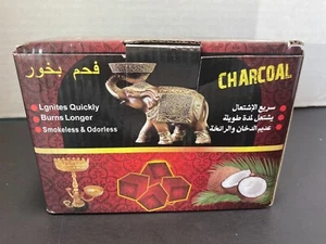New Coconut Shell Charcoal Cubes 3 Pounds - Picture 1 of 4
