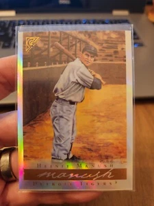 2003 Topps Gallery HOF Artist's Proof Variation SSP Heinie Manush Blue Slv #41B - Picture 1 of 3