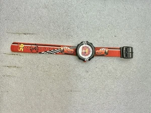 Working Disney Cars Swiss Made Flik Flak Swatch Watch - Picture 1 of 7