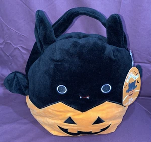 Squishmallow Halloween Treat Pail Emily Bat NEW (ToteZZZ) - Picture 1 of 6