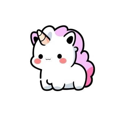 Lindo unicornio png, lindo unicornio dibujos animados png, dibujos animados png, imágenes prediseñadas png. Foto 1 de 3