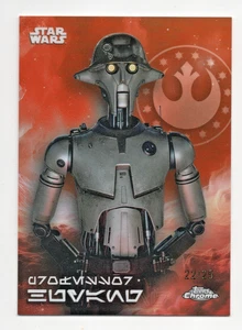 2025 Topps Chrome Star Wars #AV-148 Professor Huyang Rebel Orange Refractor /25 - Picture 1 of 2
