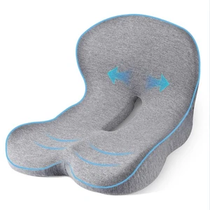 Trucker seat Cushions for Long Sitting, semi Truck seat Cushion with Lumbar S... - Picture 1 of 7