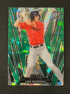 Luke Keaschall 2024 Hoja Metal Hielo Verde/3 Gemelos - Imagen 1 de 2