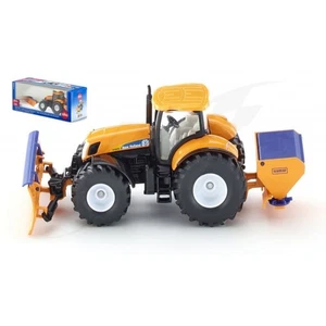 Siku TRATTORE NEW HOLLAND C/PALA NEVE E SPARGISALE 1:50 - SK2940 - Imagen 1 de 1