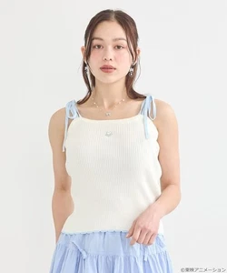 Futari wa Pretty Cure × earth music&ecology Strick Camisole Weiß Japan Neu - Bild 1 von 6