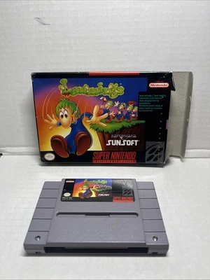 Lemmings Super Nintendo SNES 1991 - Image 1 of 4