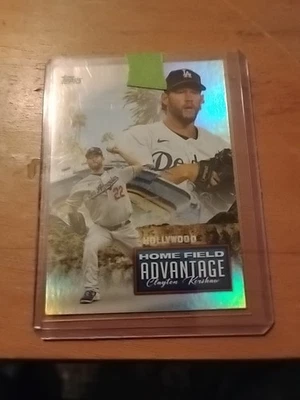 2024 Topps Clayton Kershaw #HFA-2 Home Field Advantage SSP Dodgers - Image 1 of 4
