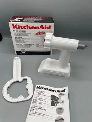 KitchenAid Food Grinder Attachment FGA – Stand Mixer Accessory – With Box & Man. - Image 1 of 4