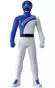 Candy Toy Trading Figure 2. Bun Blue Soft Vinyl Hero Bakugami Sentai Bunja - Picture 1 of 1