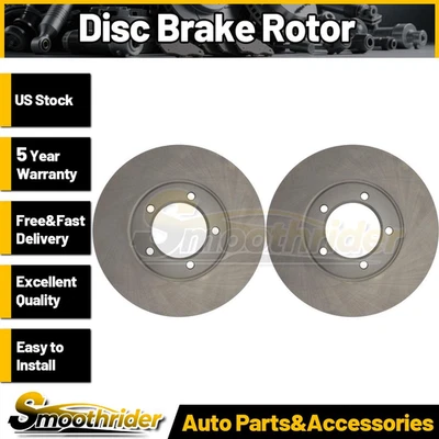 C-Tek 2 件前盘式制动转子适用于丰田皮卡 1979 1980 1981 1983 — 第 1/4 张图片