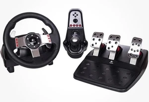 Logitech G27 Racing Wheel, Shifter, Pedals - Picture 1 of 5