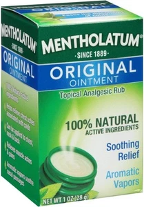 Mentholatum Original Ointment Soothing Relief, Aromatic Vapors - 1 oz (Pack... - Picture 1 of 1