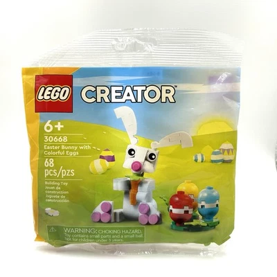 LEGO Easter Bunny with Colorful Eggs polybag 30668 LEGO Gift with Purchase - Image 1 of 2