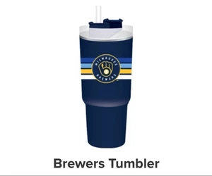 Milwaukee Brewers Tumbler Giveaway 9/27/25 SGA Baseball MLB - Picture 1 of 1