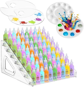 7 Schichten Farborganizer Farbablage Paletten Farbflasche Organizer Regal - Bild 1 von 3