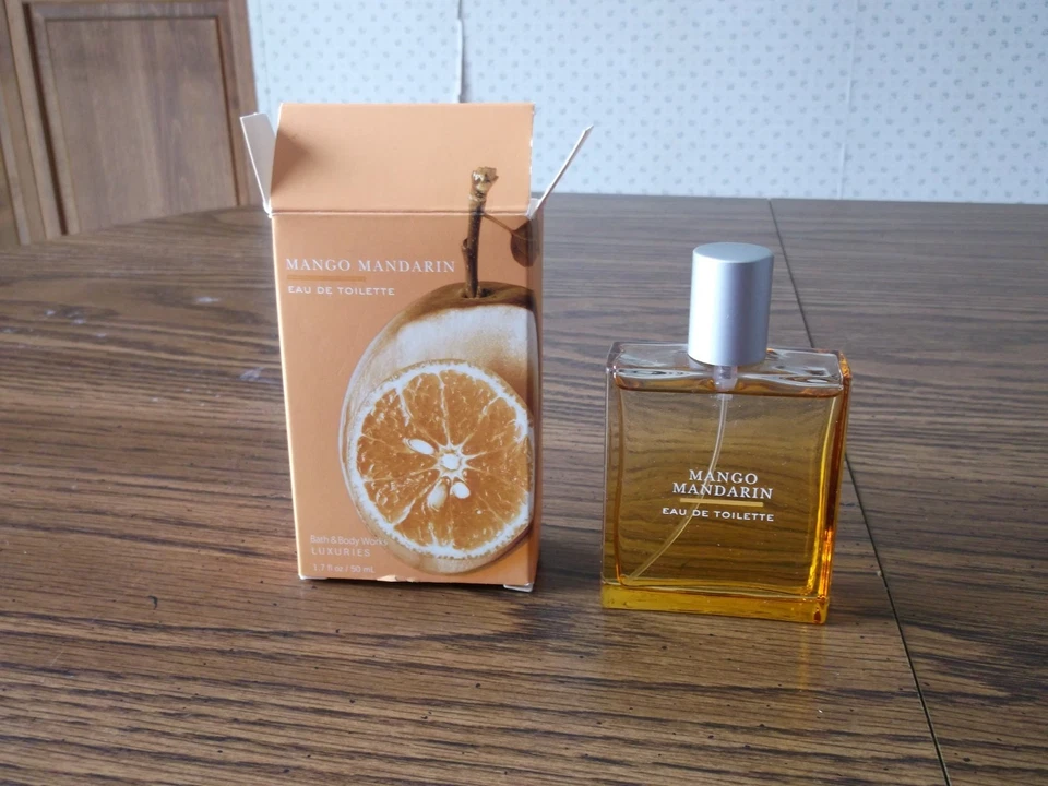 Bath & Body Works Mango Mandarin eau de toilette 1,7 oz.  De colección nuevo en caja Foto 1 de 2