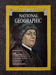 National Geographic Magazine Juli 1975 keine Karte, Benjamin Franklin, Essen, Schwäne - Bild 1 von 2