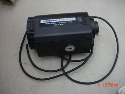 Computar H10Z0812AMS 1/2" 8-80mm (10X) F1.2 Motorized Zoom & Focus - Image 1 of 4