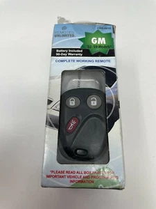 Remotes Unlimited GM 02-09 Keyfob Remote CPR-8610 Battery Included  - Picture 1 of 4